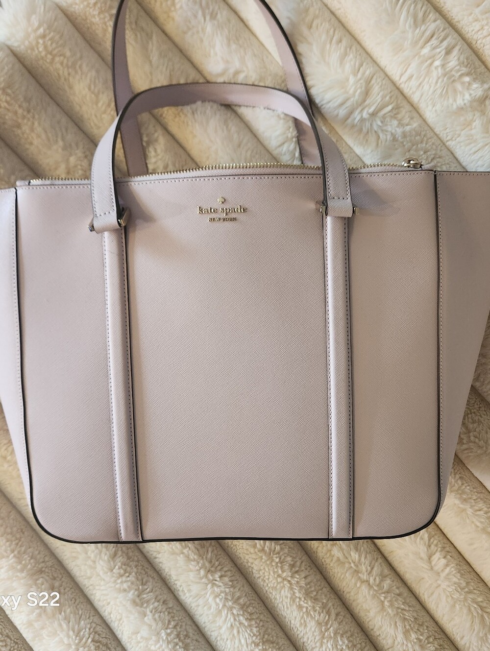 NWT Kate Spade Newbury Lane Briar Tote Color "Lilac Moon" Safianno Leather 🪻🌛
